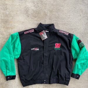 NWT Vtg. Competitors View NASCAR Bobby Labonte #18 Winston Series 2000 Jacket XL
